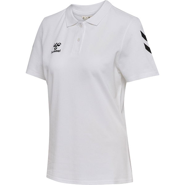 Hummel Go 2.0 Chevron Polo Dames - Wit