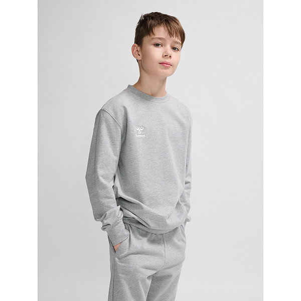 Hummel Go 2.0 Sweat Enfants - Gris Mélange