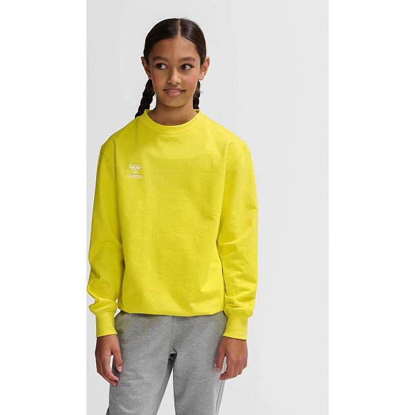 Hummel Go 2.0 Sweat Enfants - Jaune Clair