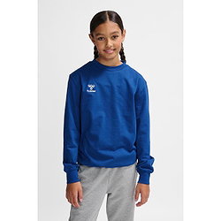 Présentation: Hummel Go 2.0 Sweat Enfants - Royal / Blanc