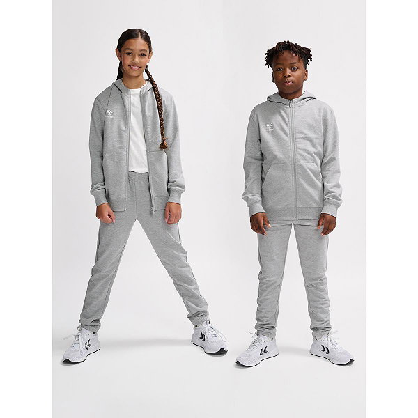 Hummel Go 2.0 Hoodie Kinderen - Grijs Gemeleerd