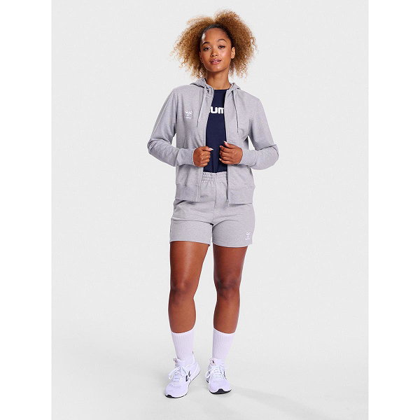 Hummel Go 2.0 Sweat À Capuche Femmes - Gris Mélange