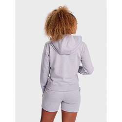 Présentation: Hummel Go 2.0 Sweat À Capuche Femmes - Gris Mélange