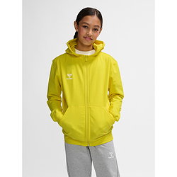 Présentation: Hummel Go 2.0 Sweat À Capuche Enfants - Jaune Clair