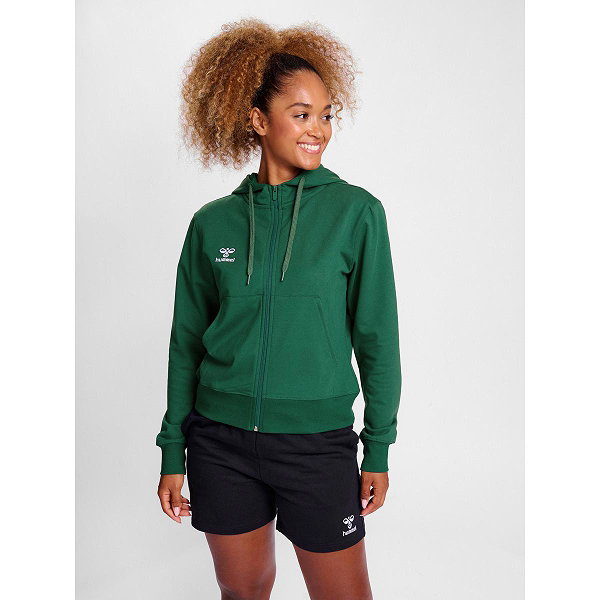Hummel Go 2.0 Hoodie Damen - Dunkelgrün