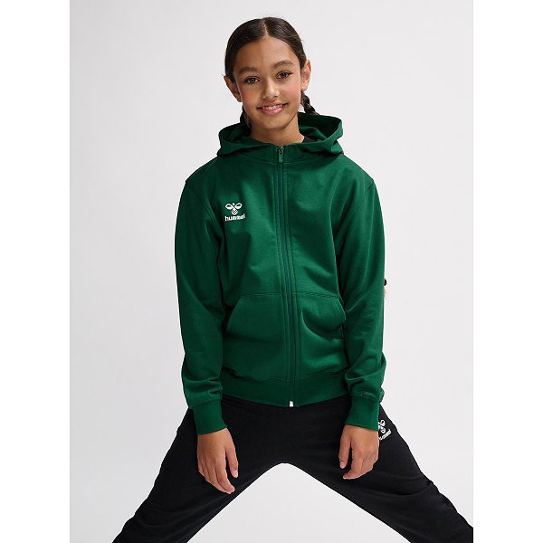 Hummel Go 2.0 Hoodie Kinderen - Donkergroen