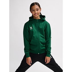 Voorvertoning: Hummel Go 2.0 Hoodie Kinderen - Donkergroen