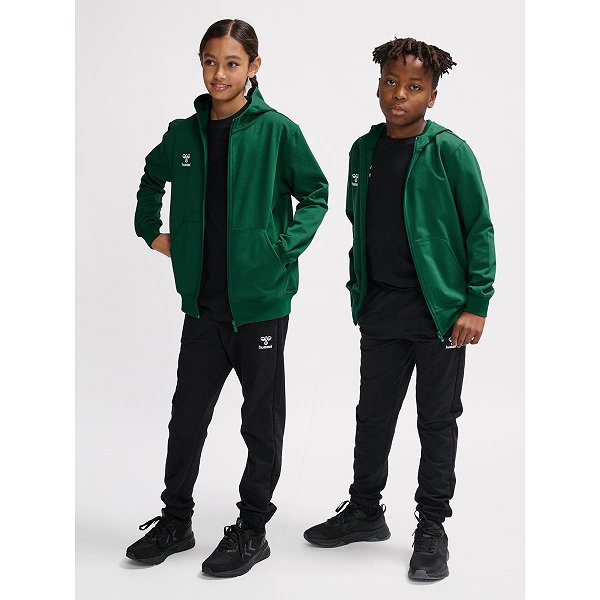 Hummel Go 2.0 Hoodie Kinderen - Donkergroen