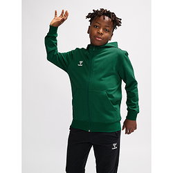 Voorvertoning: Hummel Go 2.0 Hoodie Kinderen - Donkergroen