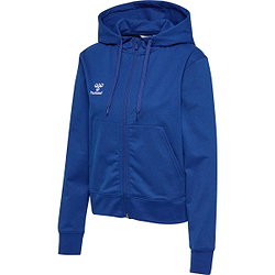 Hummel Go 2.0 Hoodie Damen - Royal / Weiß