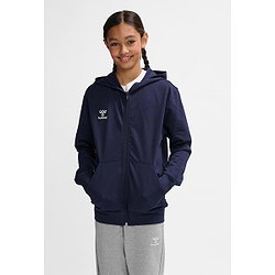 Voorvertoning: Hummel Go 2.0 Hoodie Kinderen - Marine