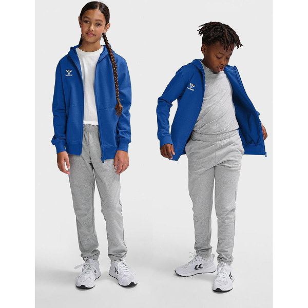 Hummel Go 2.0 Hoodie Kinder - Royal / Weiß
