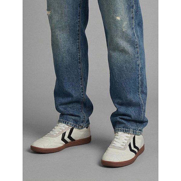 Hummel Super Match Sneakers Laag - Wit / Zwart