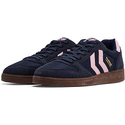 Voorvertoning: Hummel Handball Perfekt Ms Handbalschoenen - Marine / Roze