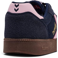 Voorvertoning: Hummel Handball Perfekt Ms Handbalschoenen - Marine / Roze
