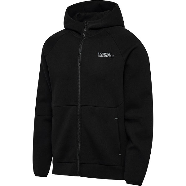 Hummel Tech Fleece Regular Zip Sweat À Capuchon Hommes - Noir