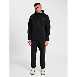 Présentation: Hummel Tech Fleece Regular Zip Sweat À Capuchon Hommes - Noir