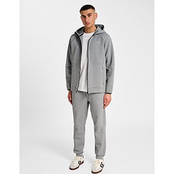 Voorvertoning: Hummel Tech Fleece Regular Zip Sweater Met Kap Heren - Grijs Gemeleerd