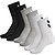 Hummel Chevron 6-Pack Sportsokken - Zwart / Wit / Grijs