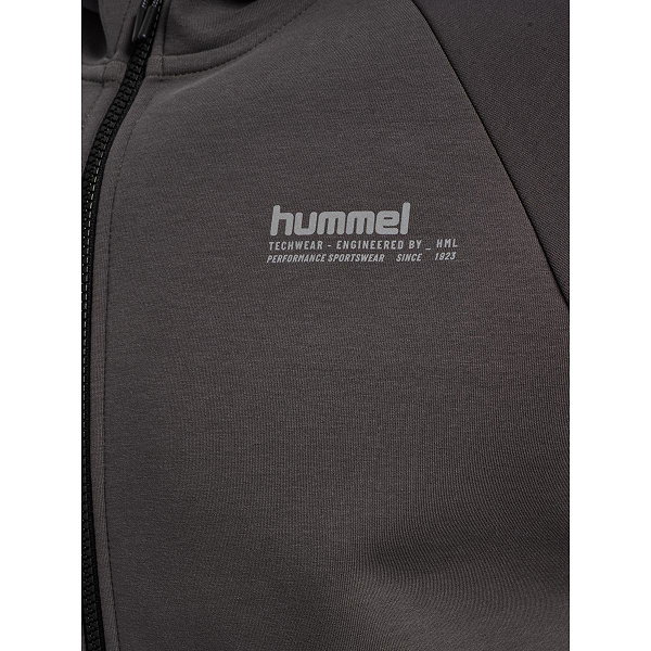 Hummel Tech Fleece Regular Zip Sweat À Capuchon Hommes - Gris