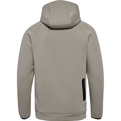Voorvertoning: Hummel Tech Fleece Regular Zip Sweater Met Kap Heren - Taupe