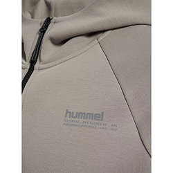 Voorvertoning: Hummel Tech Fleece Regular Zip Sweater Met Kap Heren - Taupe