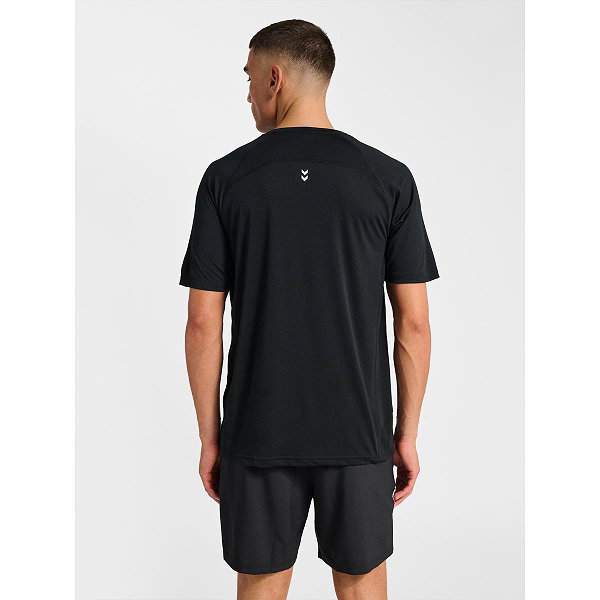 Hummel Pulse Workout T-Shirt Hommes - Noir