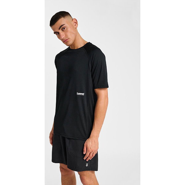 Hummel Pulse Workout T-Shirt Hommes - Noir