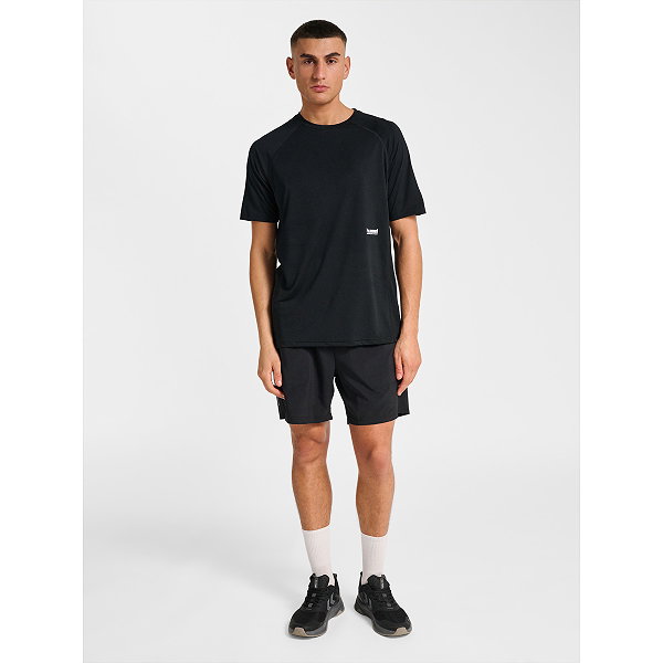Hummel Pulse Workout T-Shirt Hommes - Noir