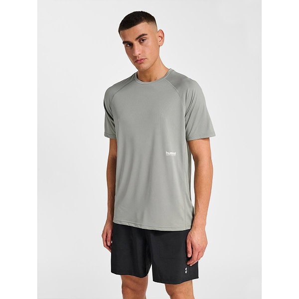 Hummel Pulse Workout T-Shirt Hommes - Gris