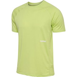 Hummel Pulse Workout T-Shirt Hommes - Lime