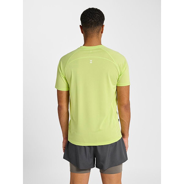 Hummel Pulse Workout T-Shirt Hommes - Lime