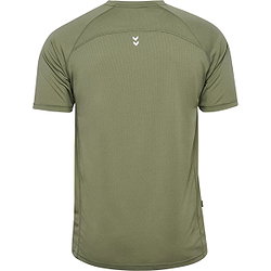 Présentation: Hummel Pulse Workout T-Shirt Hommes - Kaki
