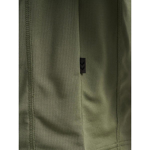 Hummel Pulse Workout T-Shirt Hommes - Kaki