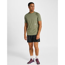 Présentation: Hummel Pulse Workout T-Shirt Hommes - Kaki