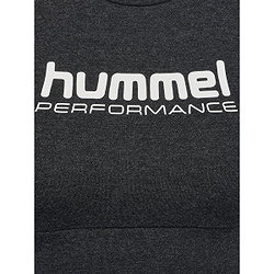 Présentation: Hummel Pulse Logo Light Support Brassière De Sport Femmes - Noir Mélange