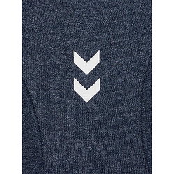 Présentation: Hummel Pulse Logo Light Support Brassière De Sport Femmes - Marine Mélange