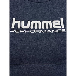Présentation: Hummel Pulse Logo Light Support Brassière De Sport Femmes - Marine Mélange