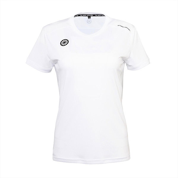 Indian Maharadja Girls Performance Tee Enfants - Blanc