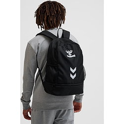 Présentation: Hummel Essential Sac A Dos Compartiment Chaussures - Noir