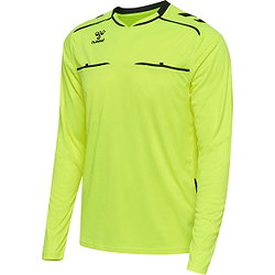 Hummel Maillot Arbitre Ml Hommes - Jaune Fluo
