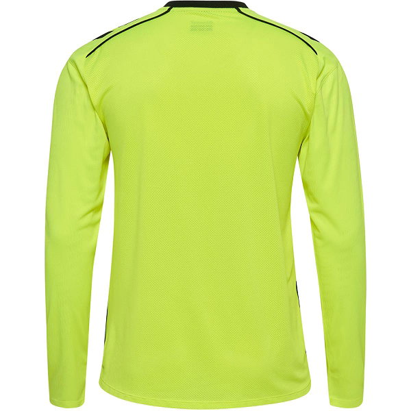 Hummel Scheidsrechtersshirt Lange Mouw Heren - Fluogeel