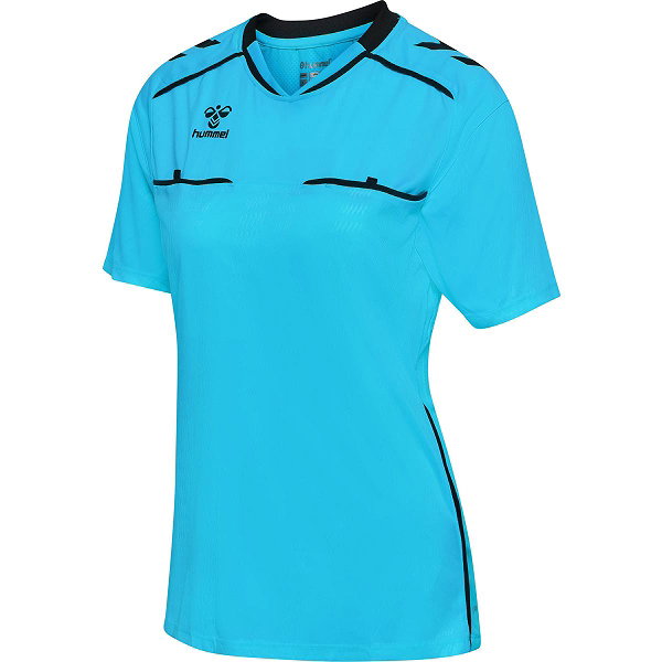 Hummel Maillot Arbitre Mc Femmes - Fluor Turquoise