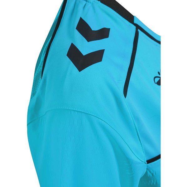 Hummel Maillot Arbitre Mc Femmes - Fluor Turquoise