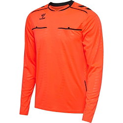 Hummel Maillot Arbitre Ml Hommes - Orange Fluo