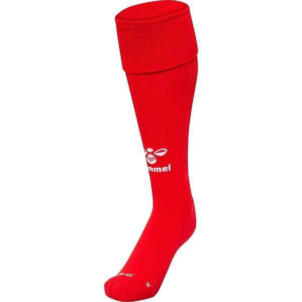 Hummel Essential Chaussettes De Football - Rouge / Blanc