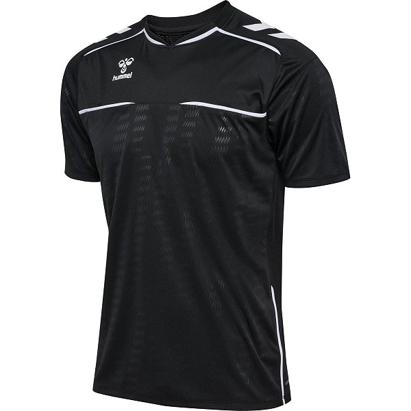 Hummel Schiedsrichter Trikot Ka Herren - Schwarz