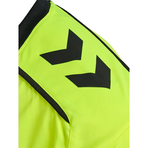 Hummel Scheidsrechtersshirt Korte Mouw Heren - Fluogeel