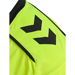 Voorvertoning: Hummel Scheidsrechtersshirt Korte Mouw Heren - Fluogeel