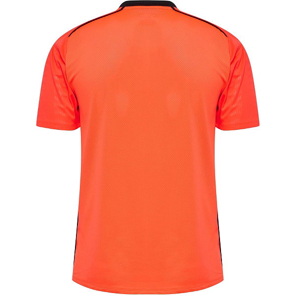 Hummel Scheidsrechtersshirt Korte Mouw Heren - Fluo Oranje
